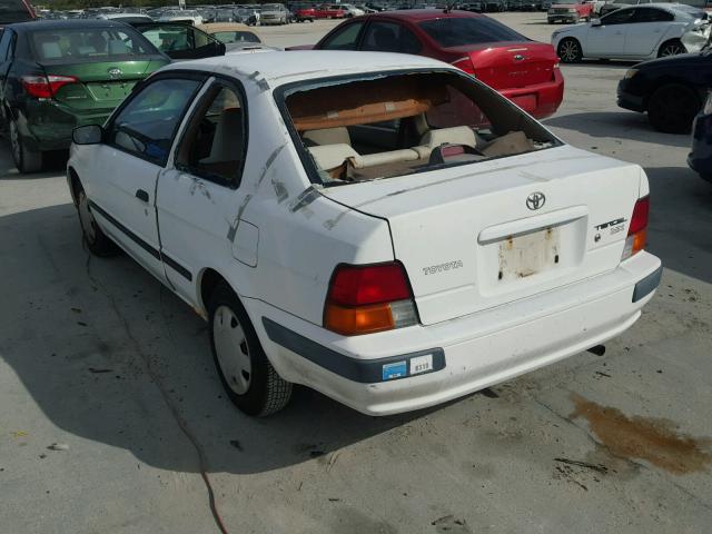 JT2EL56D3S0050682 - 1995 TOYOTA TERCEL DX WHITE photo 3