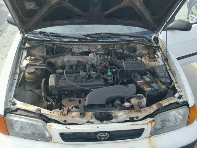 JT2EL56D3S0050682 - 1995 TOYOTA TERCEL DX WHITE photo 7