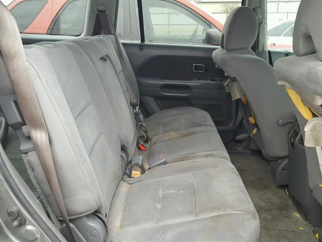 5FNYF28467B022455 - 2007 HONDA PILOT EX GRAY photo 6