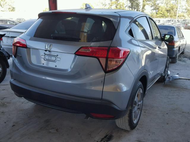 3CZRU5H55HG708089 - 2017 HONDA HR-V EX GRAY photo 4