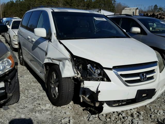 5FNRL38716B009432 - 2006 HONDA ODYSSEY EX WHITE photo 1