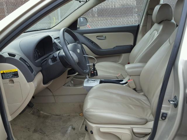 KMHDU46D87U147575 - 2007 HYUNDAI ELANTRA GL GOLD photo 5