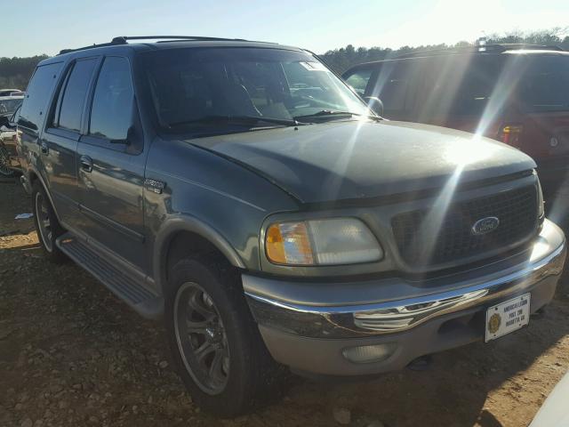 1FMPU18L2YLB09296 - 2000 FORD EXPEDITION GREEN photo 1