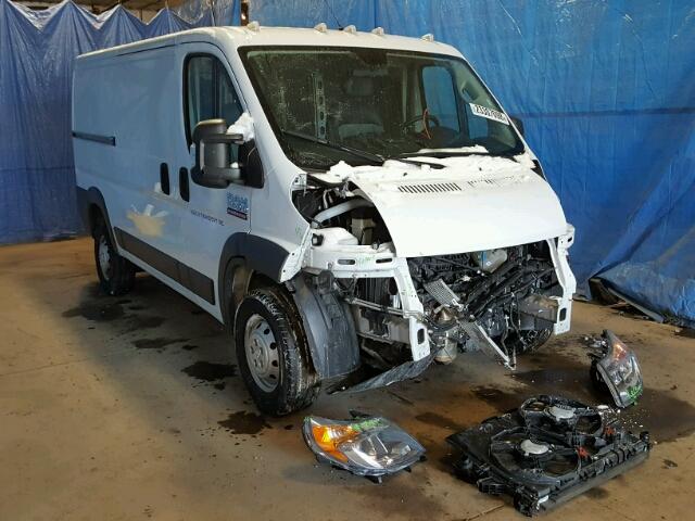 3C6TRVAG9JE109794 - 2018 DODGE PROMASTER WHITE photo 1