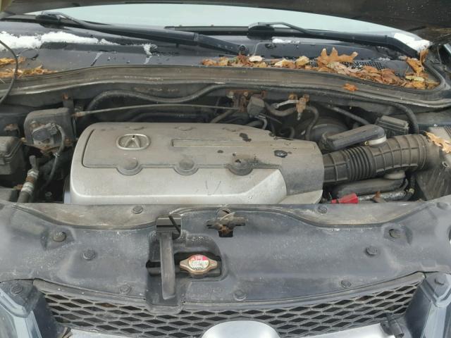 2HNYD18224H526886 - 2004 ACURA MDX GRAY photo 7