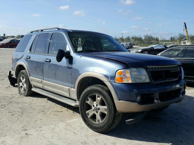 1FMZU64K23UC34689 - 2003 FORD EXPLORER E BLUE photo 1