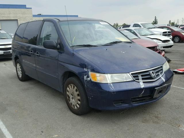 5FNRL18574B140137 - 2004 HONDA ODYSSEY LX BLUE photo 1