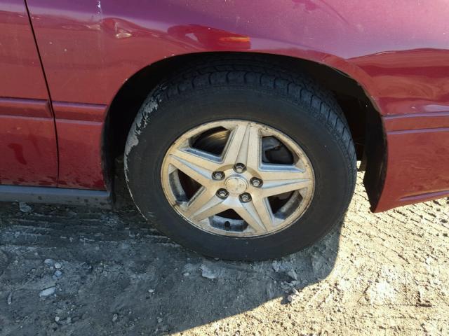 2G1WF52E859264152 - 2005 CHEVROLET IMPALA 勃艮第红 照片 9