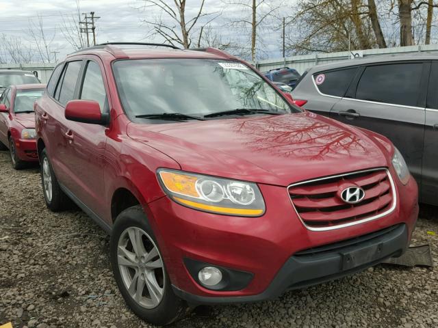 5NMSHDAG0AH348435 - 2010 HYUNDAI SANTA FE S RED photo 1