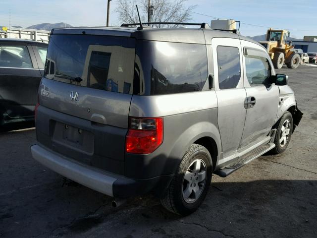 5J6YH28605L025920 - 2005 HONDA ELEMENT EX BLUE photo 4