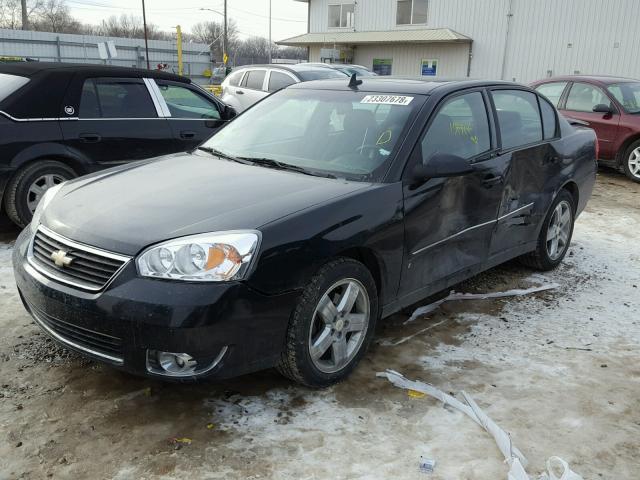 1G1ZU57N87F144955 - 2007 CHEVROLET MALIBU LTZ 黑色 照片 2