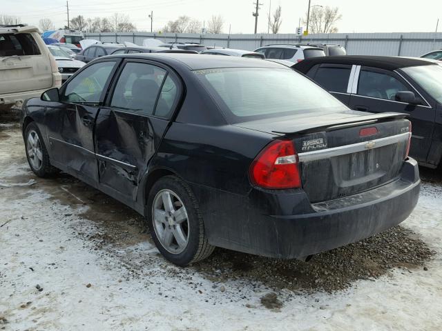 1G1ZU57N87F144955 - 2007 CHEVROLET MALIBU LTZ BLACK photo 3