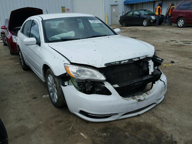 1C3CCBBB5CN155010 - 2012 CHRYSLER 200 TOURIN WHITE photo 1