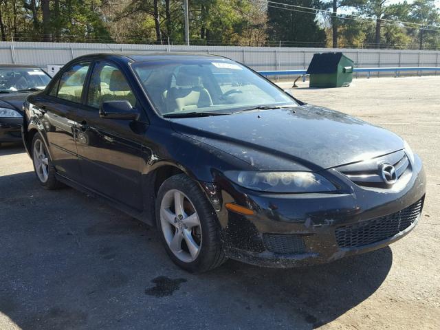 1YVHP80C975M53242 - 2007 MAZDA 6 I BLACK photo 1