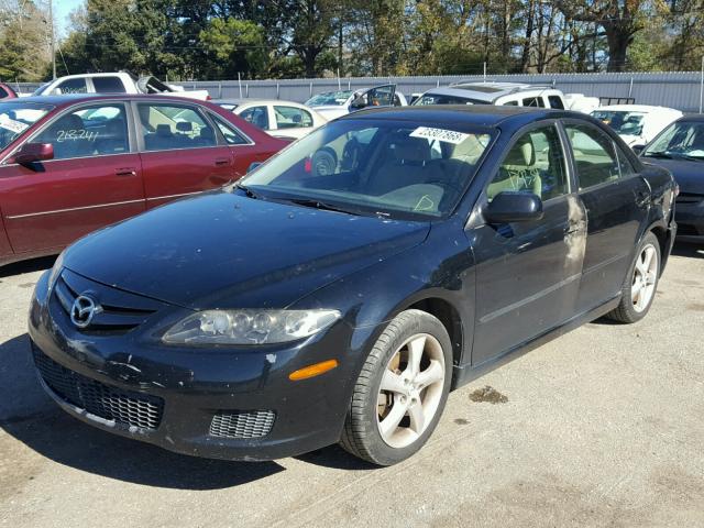 1YVHP80C975M53242 - 2007 MAZDA 6 I BLACK photo 2