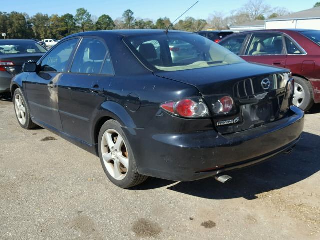 1YVHP80C975M53242 - 2007 MAZDA 6 I BLACK photo 3