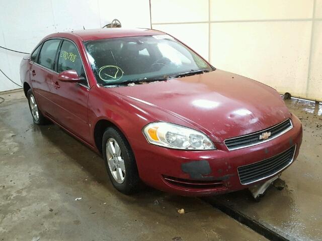 2G1WT58K269200003 - 2006 CHEVROLET IMPALA LT MAROON photo 1