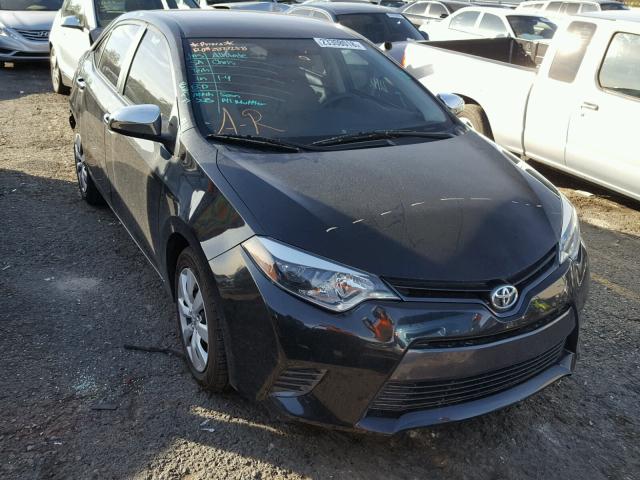 5YFBURHE3FP233080 - 2015 TOYOTA COROLLA L BLACK photo 1