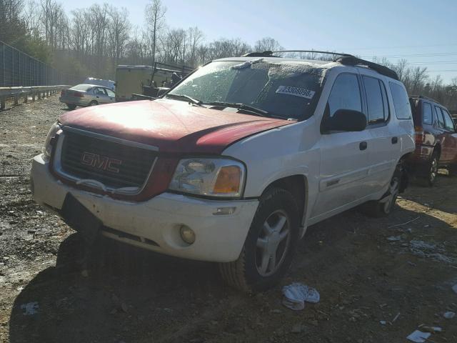 1GKET16S346212751 - 2004 GMC ENVOY XL WHITE photo 2