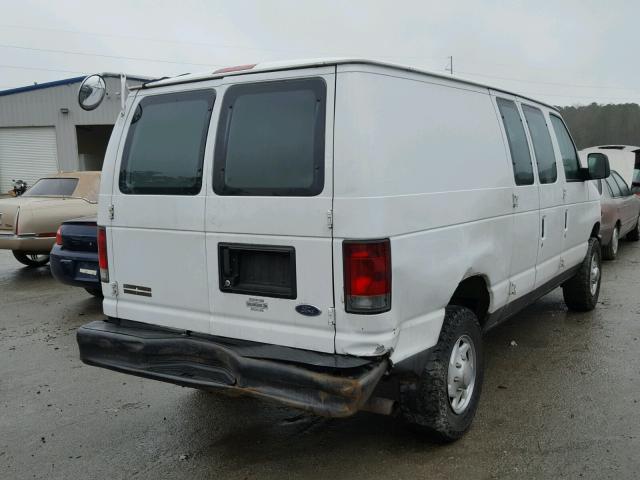 1FTNE24L08DA88169 - 2008 FORD ECONOLINE WHITE photo 4