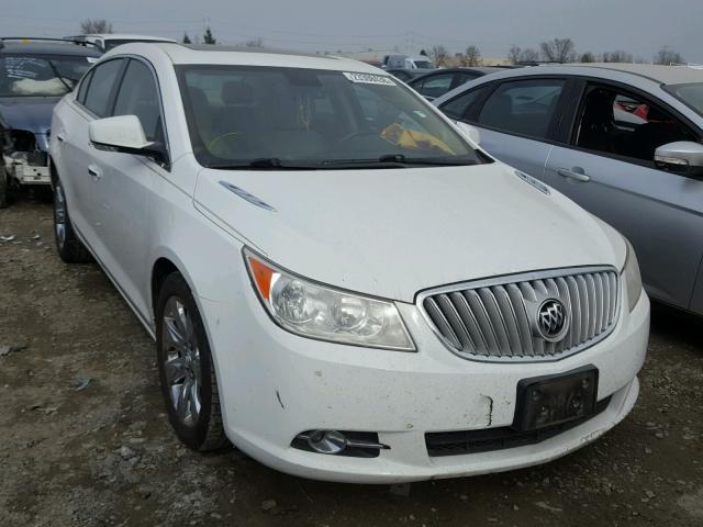 1G4GC5ED1BF319627 - 2011 BUICK LACROSSE C WHITE photo 1