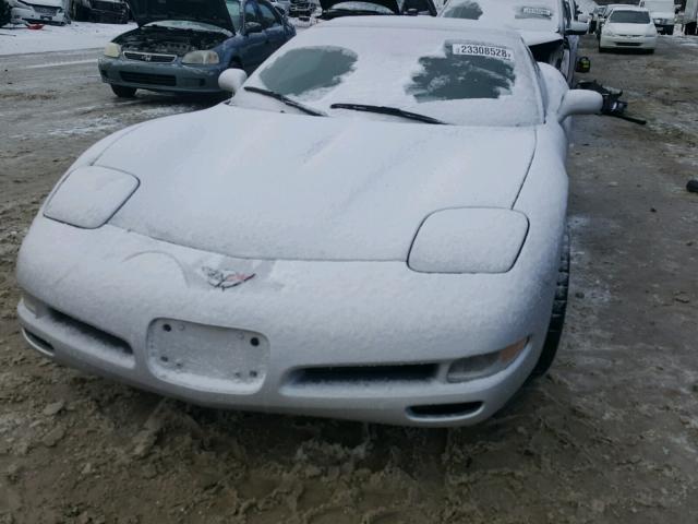 1G1YY32G4W5113896 - 1998 CHEVROLET CORVETTE GRAY photo 9