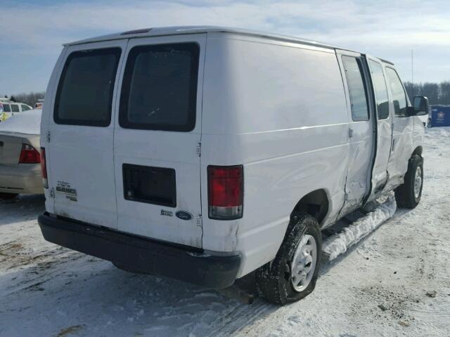 1FTNE2EW3EDA95640 - 2014 FORD ECONOLINE WHITE photo 4