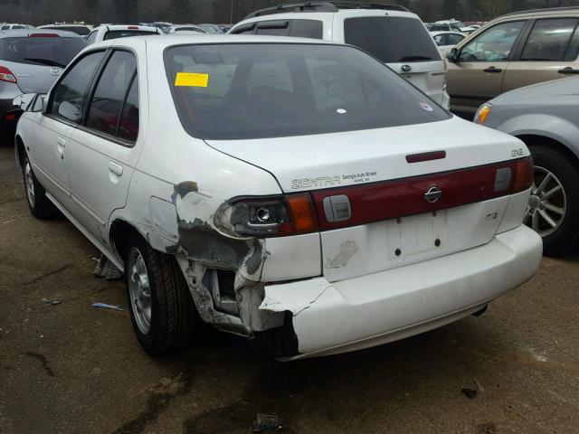 1N4AB41D6XC728394 - 1999 NISSAN SENTRA BAS WHITE photo 3