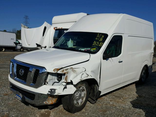 1N6BF0LY1CN113856 - 2012 NISSAN NV 2500 WHITE photo 2