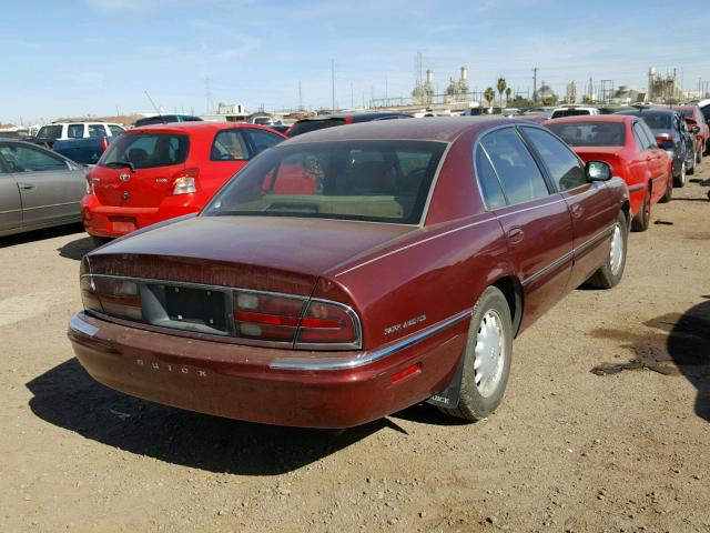 1G4CW52K1X4609541 - 1999 BUICK PARK AVENU RED photo 4