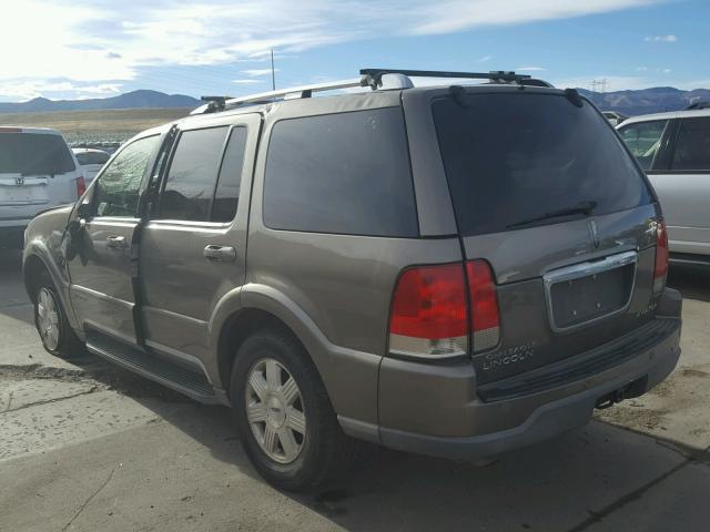 5LMEU68H34ZJ19534 - 2004 LINCOLN AVIATOR GRAY photo 3