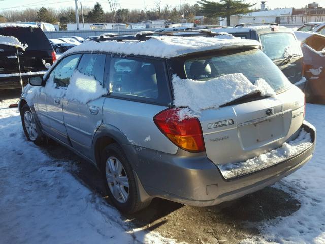 4S4BP62C157336829 - 2005 SUBARU LEGACY OUT SILVER photo 3