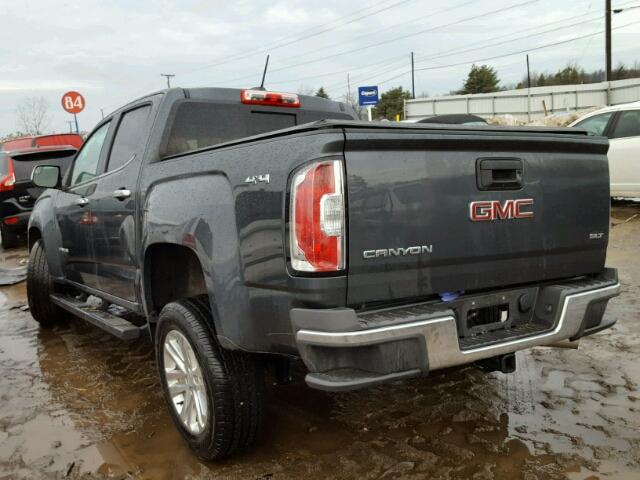 1GTP6DE15G1395416 - 2016 GMC CANYON SLT GRAY photo 3