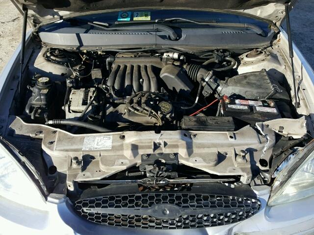 1FAFP53293G206757 - 2003 FORD TAURUS SE SILVER photo 7