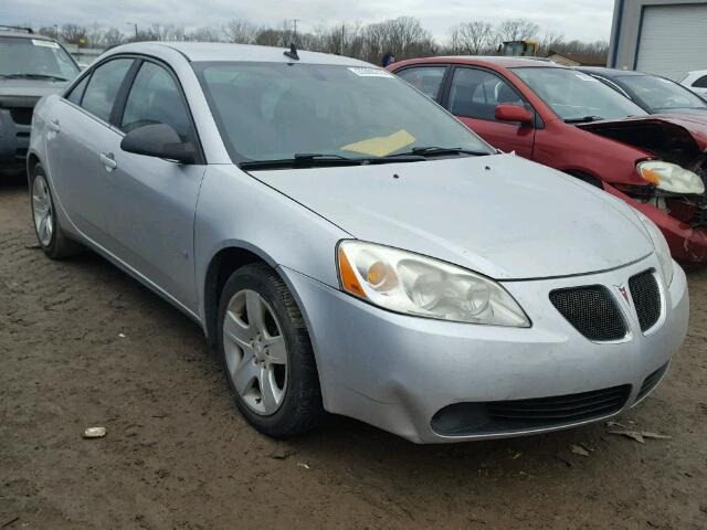 1G2ZG57B194116843 - 2009 PONTIAC G6 SILVER photo 1