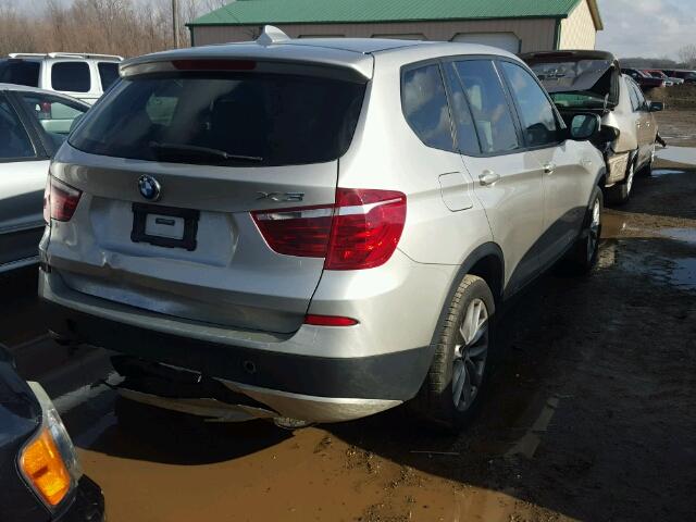 5UXWX9C50D0A11850 - 2013 BMW X3 XDRIVE2 GOLD photo 4