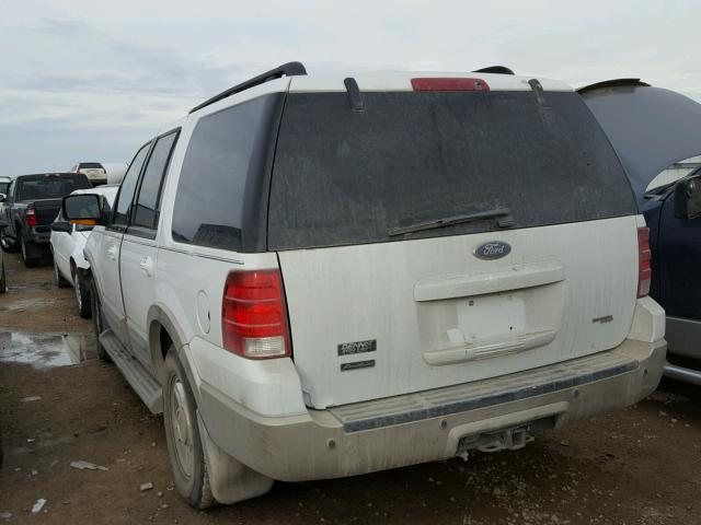 1FMFU18505LA35921 - 2005 FORD EXPEDITION WHITE photo 3