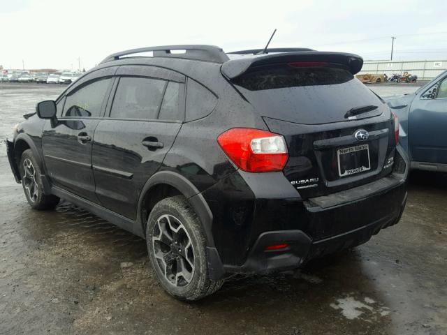 JF2GPAVC7E8335494 - 2014 SUBARU XV CROSSTR BLACK photo 3