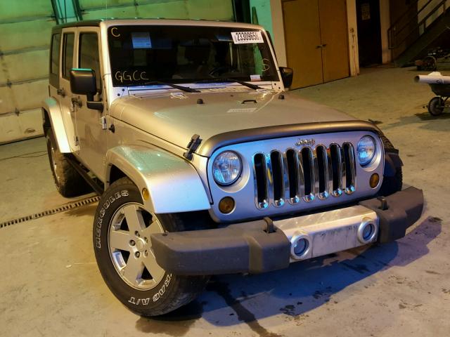 1J4GA59158L518114 - 2008 JEEP WRANGLER U SILVER photo 1