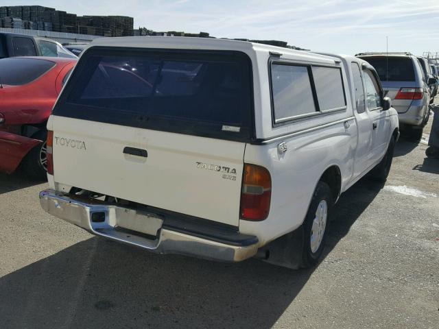 4TAVL52N8WZ090937 - 1998 TOYOTA TACOMA XTR WHITE photo 4