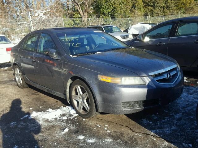 19UUA66234A034798 - 2004 ACURA TL GRAY photo 1