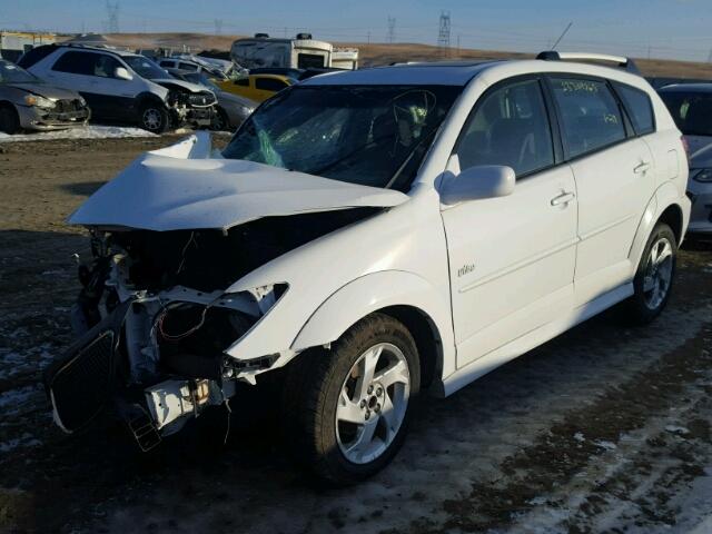 5Y2SL65876Z434731 - 2006 PONTIAC VIBE WHITE photo 2