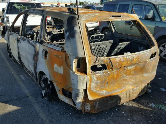 5TDZA23C05S303385 - 2005 TOYOTA SIENNA CE BURN photo 3