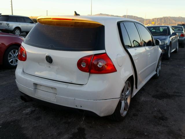 WVWHV71K98W240167 - 2008 VOLKSWAGEN GTI WHITE photo 4