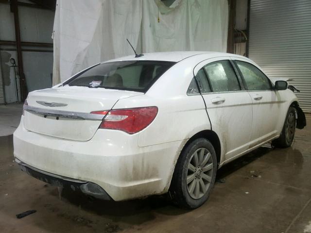 1C3CCBBB4DN672252 - 2013 CHRYSLER 200 TOURIN WHITE photo 4