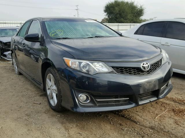 4T1BF1FK0EU830401 - 2014 TOYOTA CAMRY L BLUE photo 1