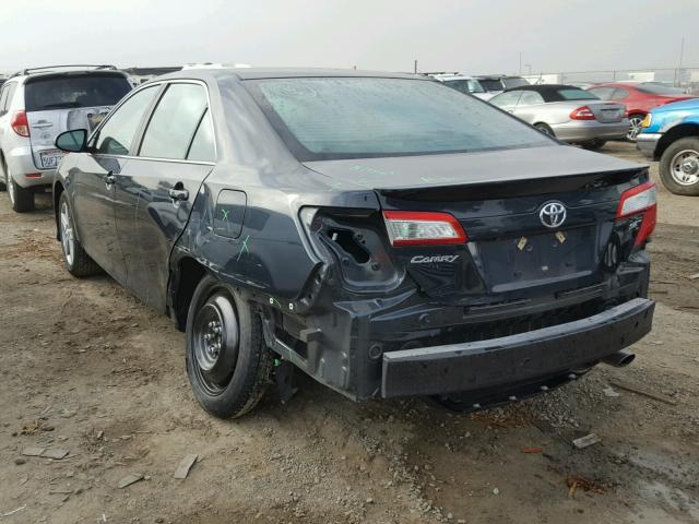 4T1BF1FK0EU830401 - 2014 TOYOTA CAMRY L BLUE photo 3