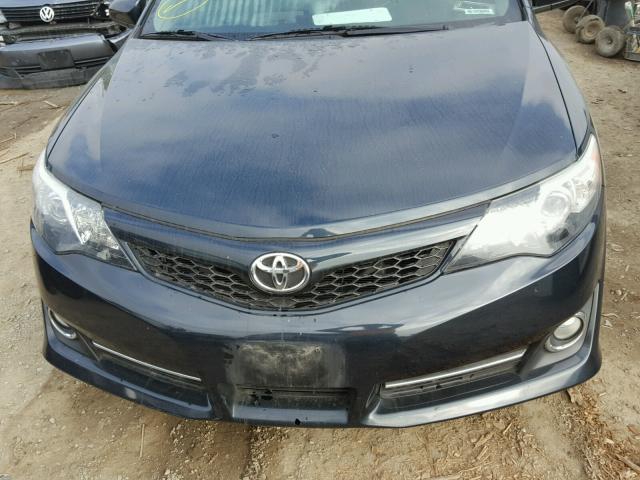 4T1BF1FK0EU830401 - 2014 TOYOTA CAMRY L BLUE photo 9