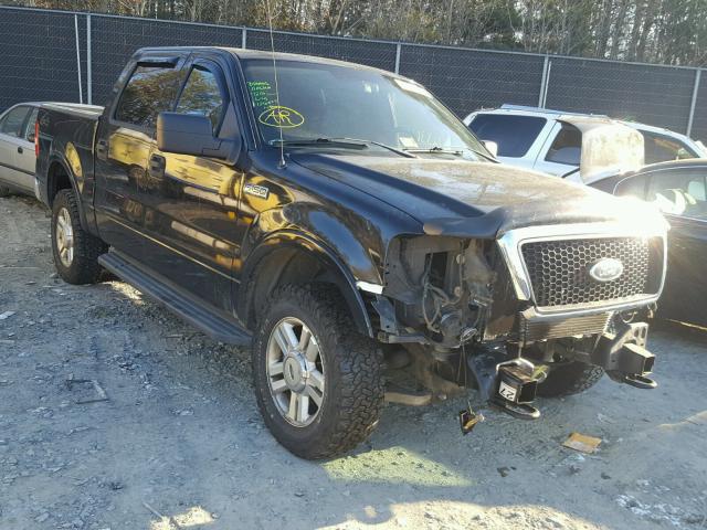 1FTPW14534KC77244 - 2004 FORD F150 SUPER BLACK photo 1