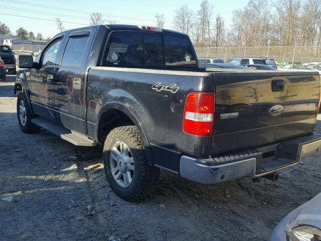 1FTPW14534KC77244 - 2004 FORD F150 SUPER BLACK photo 3